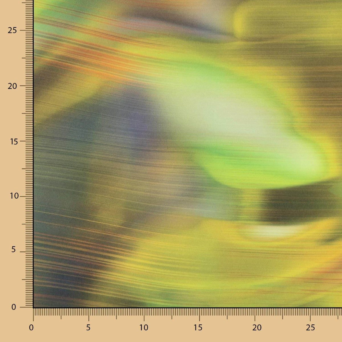 Georgette Polyester Citron vert - Ribes y Casals