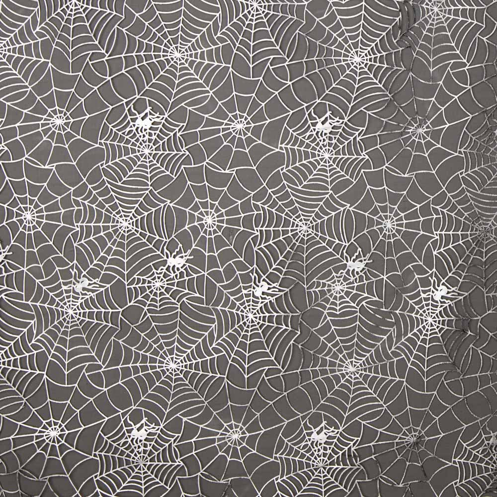 Tissu toile d&#39;araignée en organza noir - Ribes y Casals