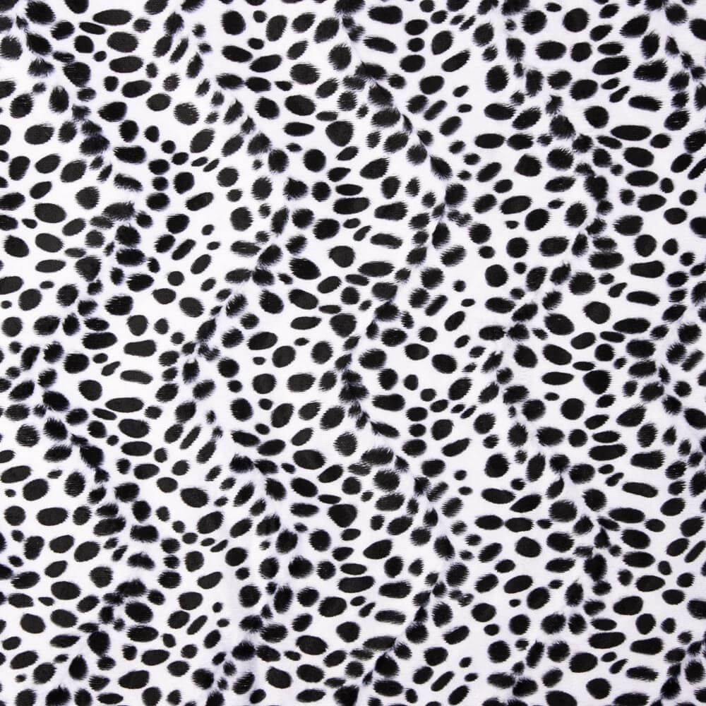 Tissu Fausse Fourrure Dalmatien - Ribes y Casals
