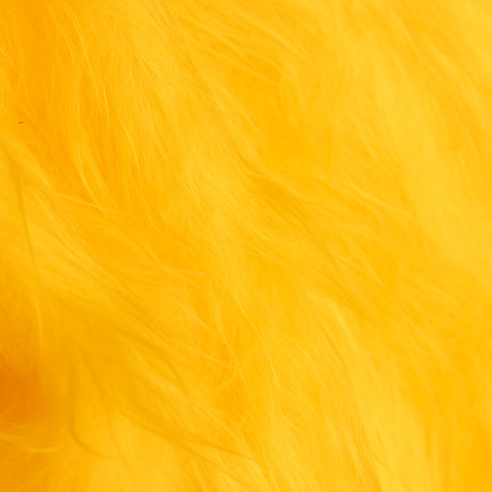 Fausse Fourrure Longue Jaune Or - Ribes y Casals