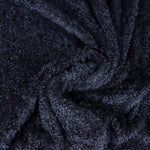 Lainage Frisé Manteau Bleu Foncé - Ribes y Casals