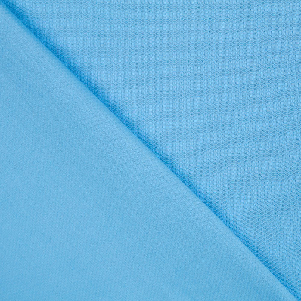 Tissu Piqué Coton Bleu - Ribes y Casals