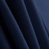 Tissu Piqué Coton Bleu Marine - Ribes y Casals