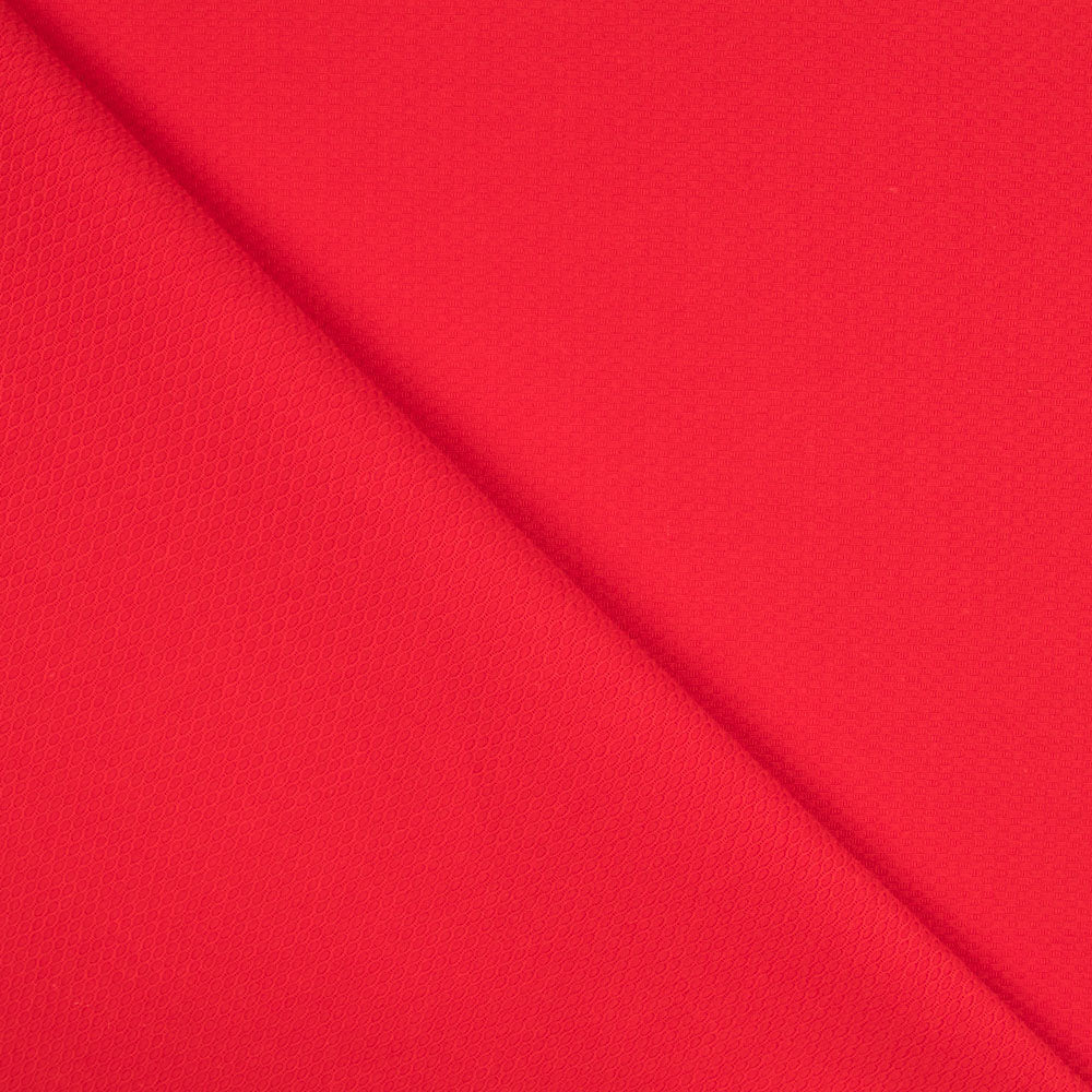 Tissu Piqué Coton Rouge - Ribes y Casals