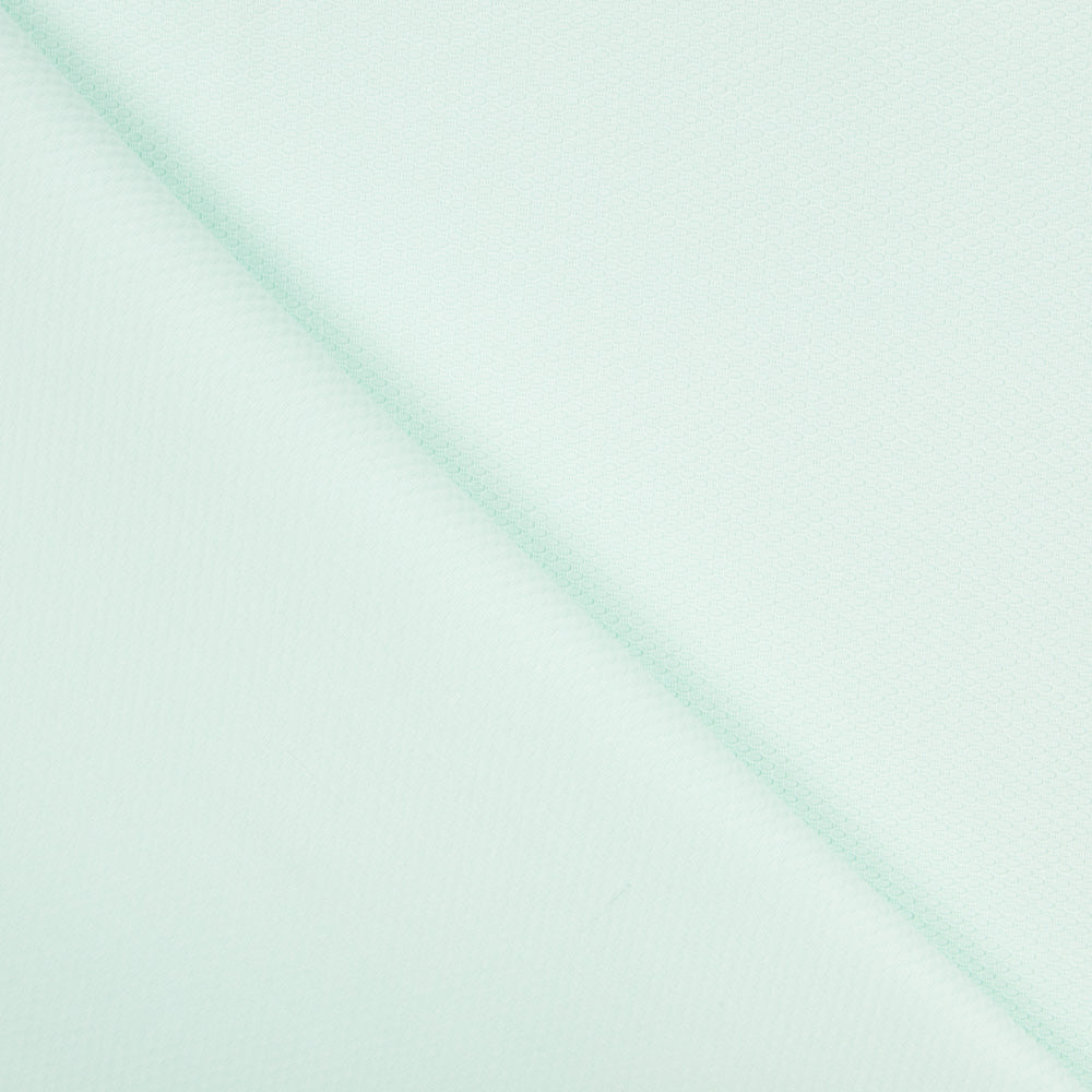Tissu Piqué Coton Vert Eau - Ribes y Casals