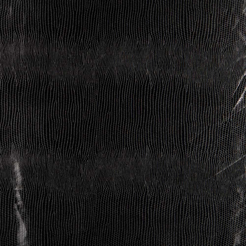 Cuir Vinyle Python Noir - Ribes y Casals