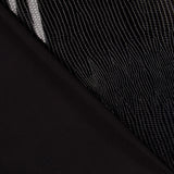 Cuir Vinyle Python Noir - Ribes y Casals