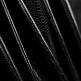 Cuir Vinyle Python Noir - Ribes y Casals