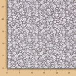 Coton Fleur Royal Gris - Ribes y Casals