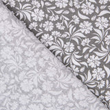 Coton Fleur Royal Gris - Ribes y Casals