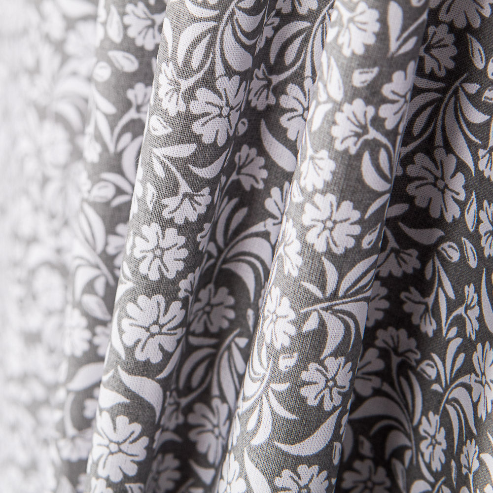 Coton Fleur Royal Gris - Ribes y Casals