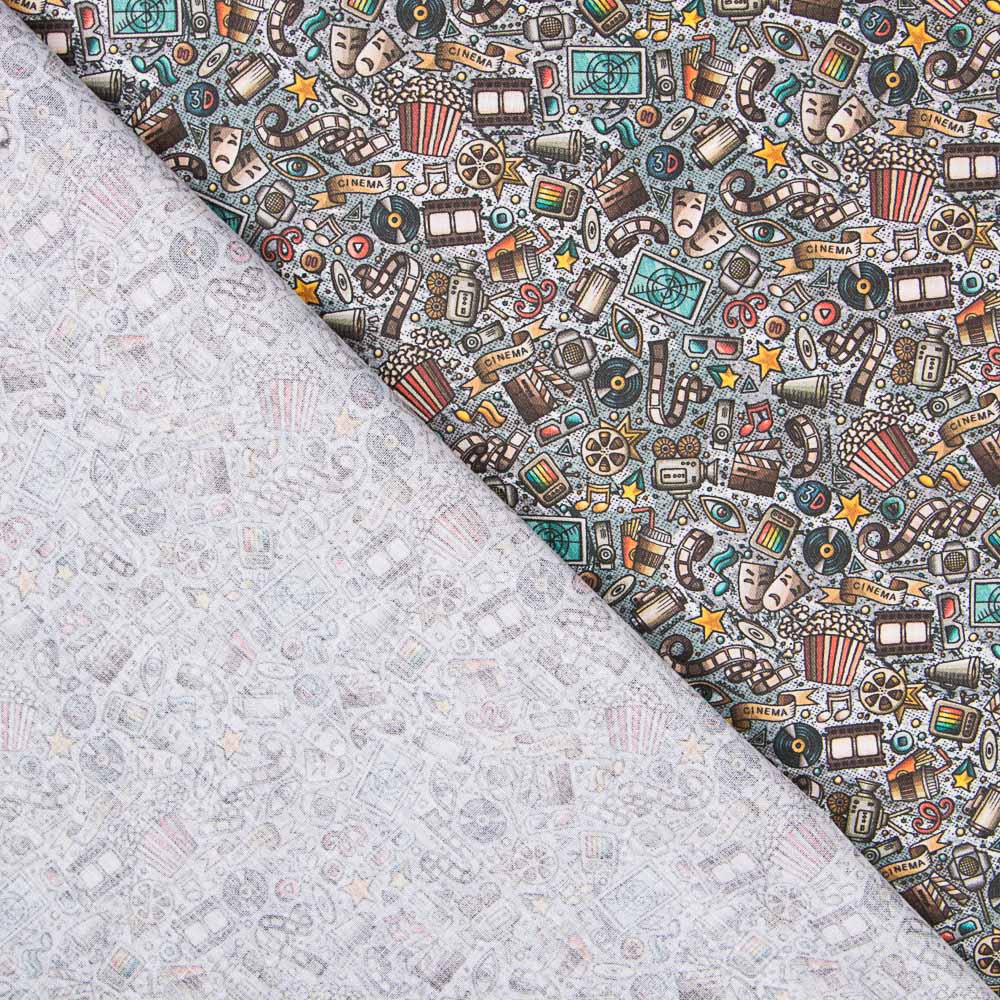 Popeline Coton Cine - Ribes y Casals