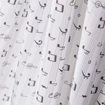 Retal Popelín Algodón Notas Musicales 90x140 cm - Ribes y Casals