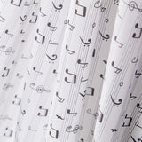 Retal Popelín Algodón Notas Musicales 90x140 cm - Ribes y Casals