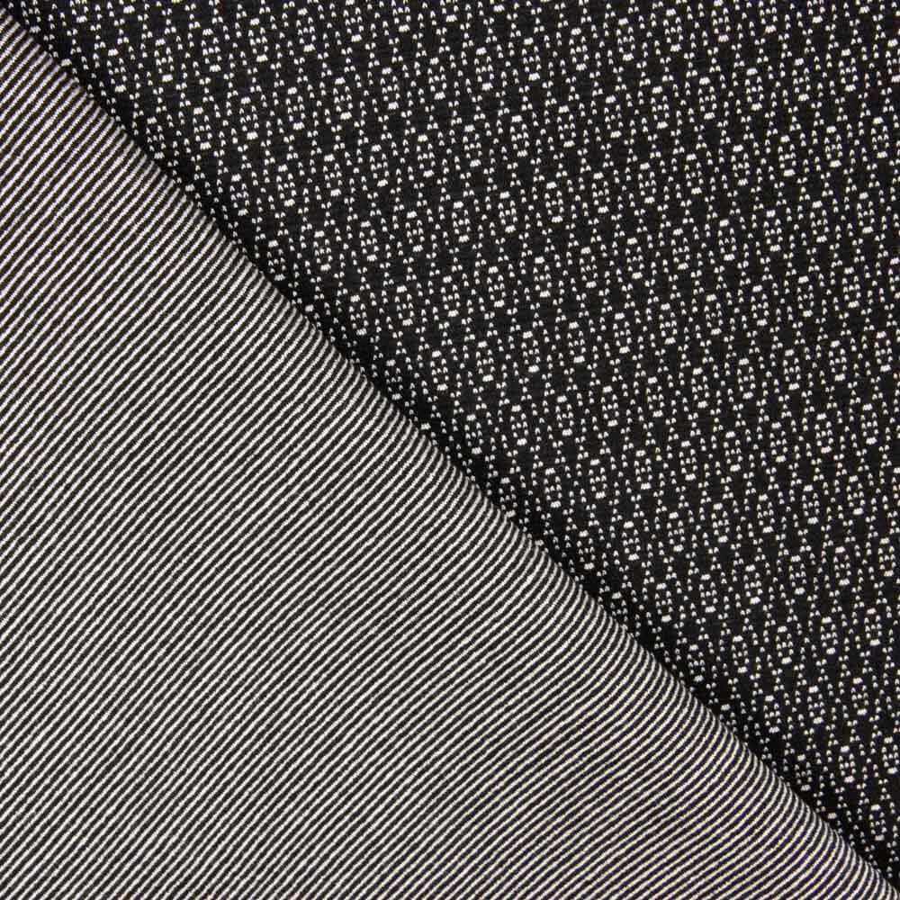 Jersey Ethnique Tricoté Mini Gris - Ribes y Casals