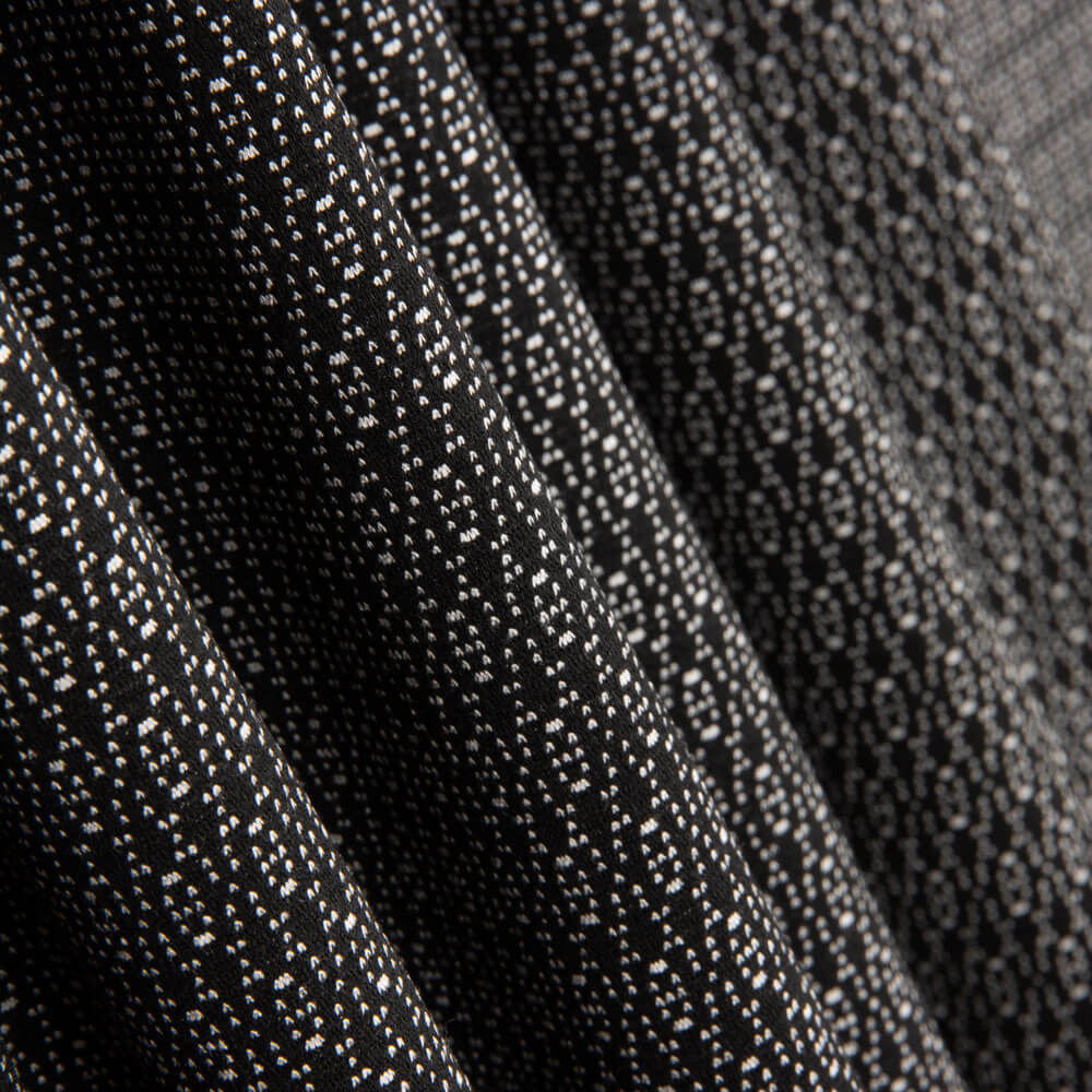 Jersey Ethnique Tricoté Mini Gris - Ribes y Casals