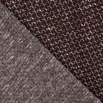Tricot Jersey Mini Géométrique Grenat - Ribes y Casals