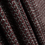 Tricot Jersey Mini Géométrique Grenat - Ribes y Casals