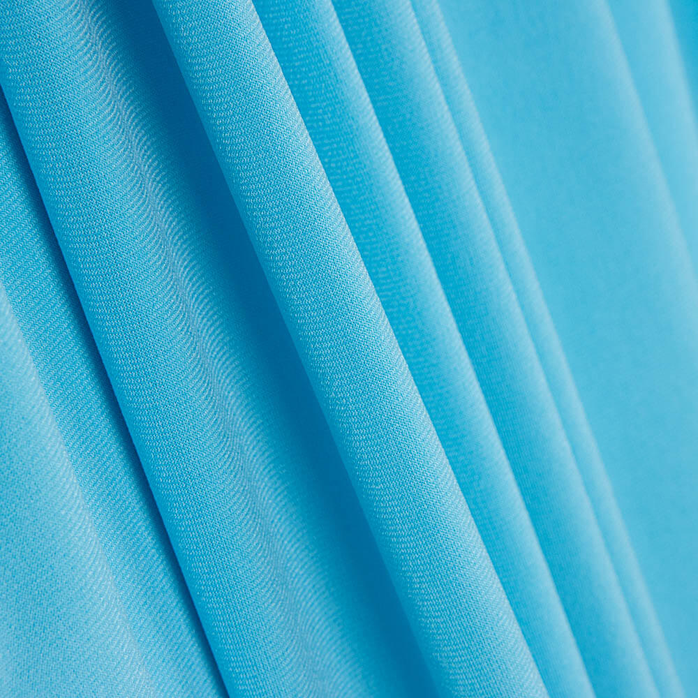 Tricot de polyester turquoise clair - Ribes y Casals