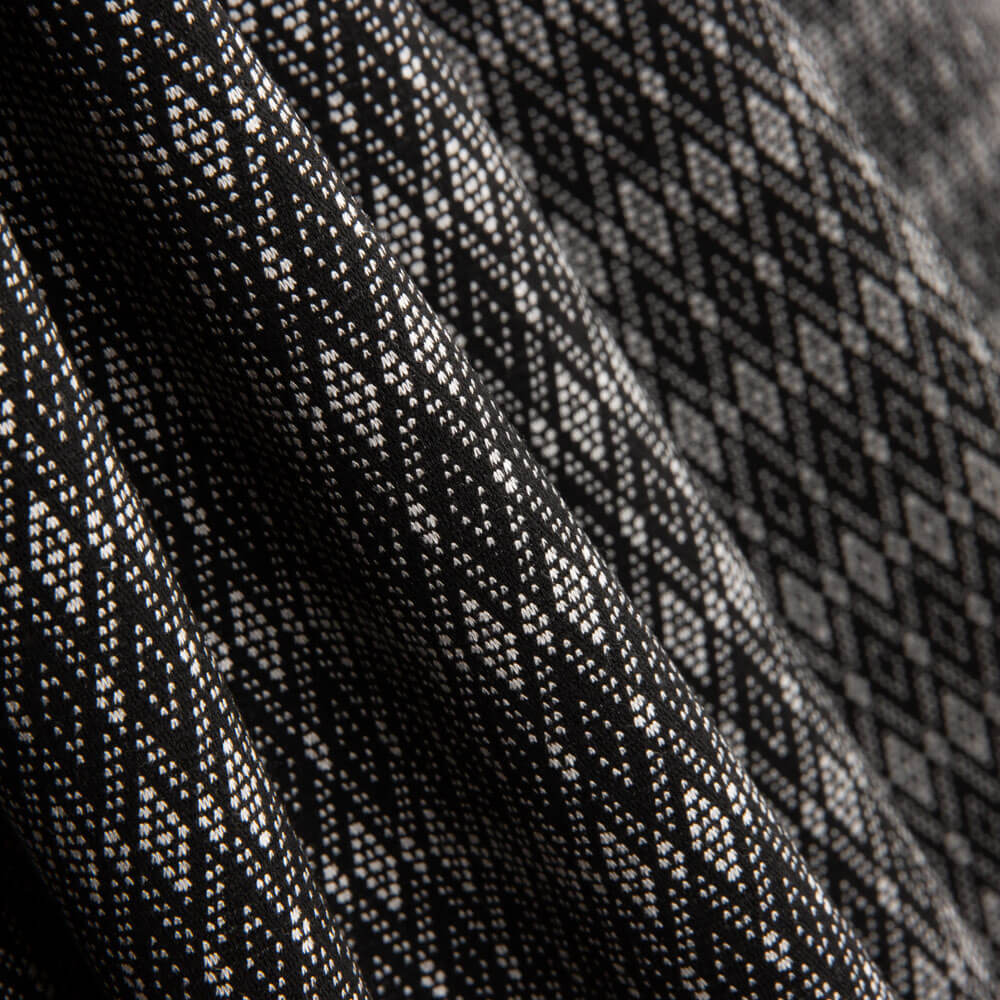 Maille Jersey Géométrique Losanges Gris - Ribes y Casals