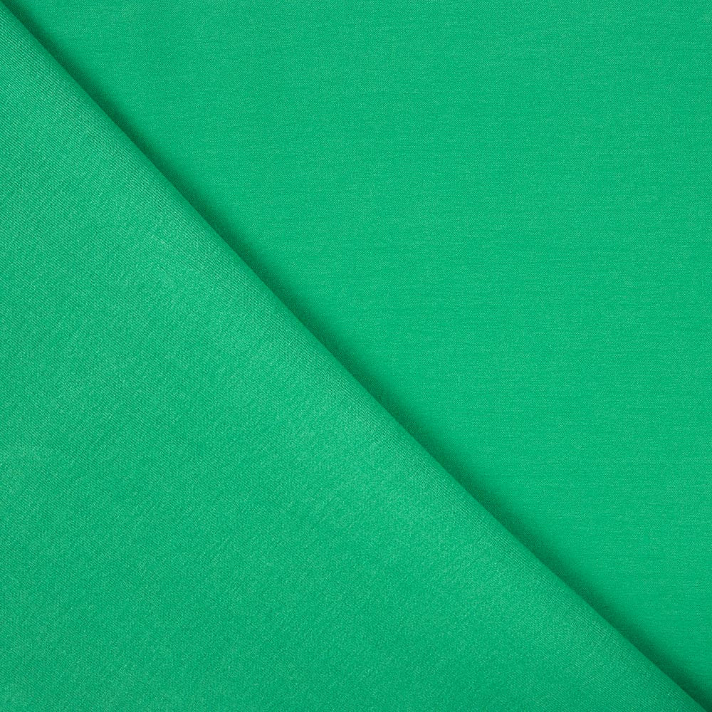 Tissu Jersey Viscose Vert Passion - Ribes y Casals
