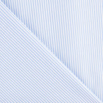 Seersucker Rayure Mini Bleu - Ribes y Casals