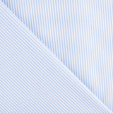 Seersucker Rayure Mini Bleu - Ribes y Casals