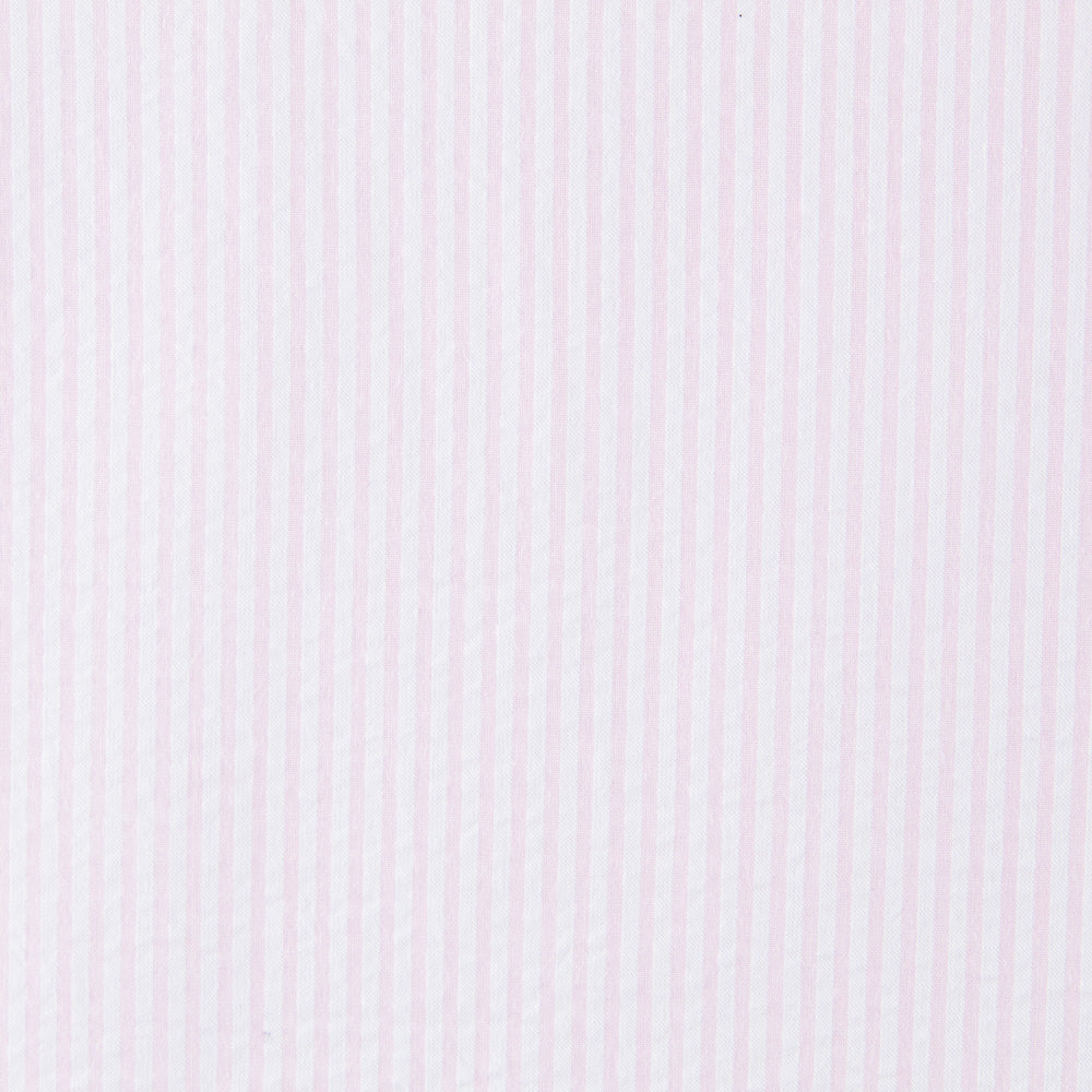 Seersucker Rayure Mini Rose - Ribes y Casals