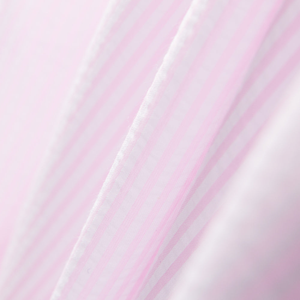 Seersucker Rayure Mini Rose - Ribes y Casals