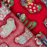 Coton Chaussettes Cadeaux Noël Rouge - Ribes y Casals