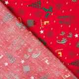 Coton Noël Joyeux Noël Rouge - Ribes y Casals
