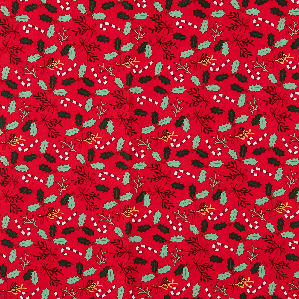 Coton Canne Sucrerie Noël Rouge - Ribes y Casals