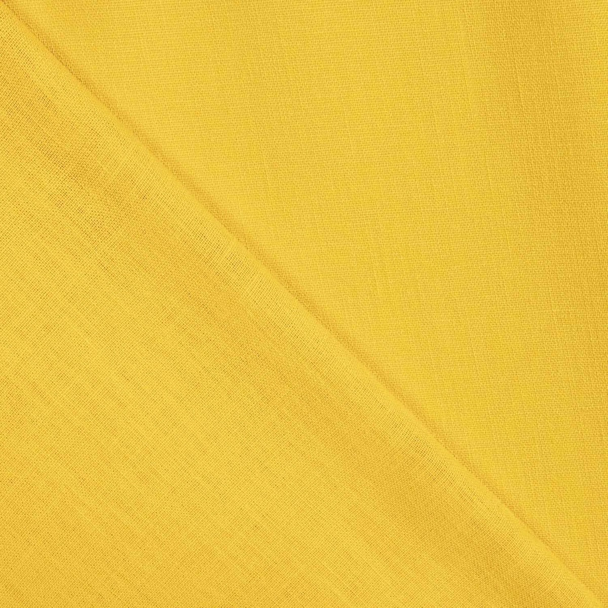 Tissu rustique uni en jaune - Ribes y Casals