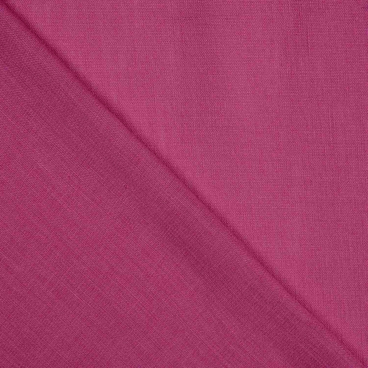 Tissu rustique uni Fuchsia - Ribes y Casals