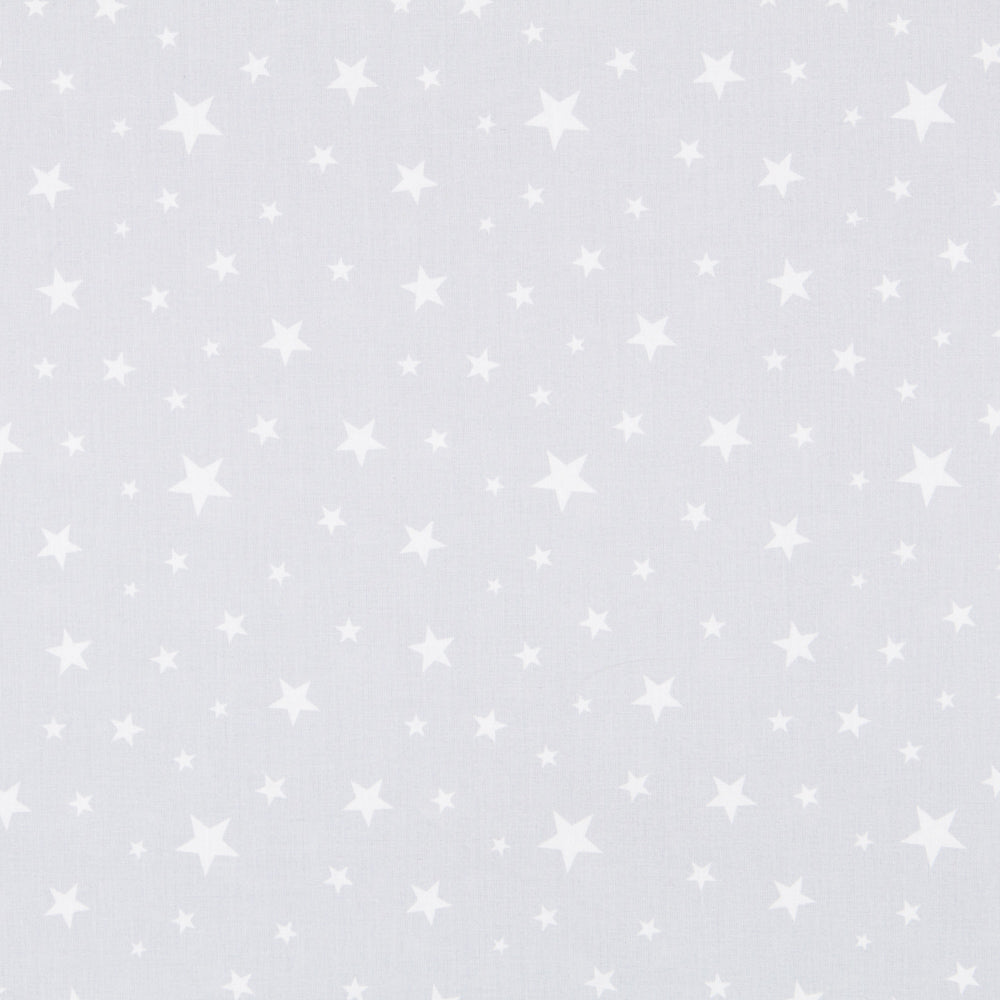 Tissu Drap Imprimé Étoiles Grises - Ribes y Casals