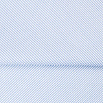 Tissu Drap Imprimé Rayure Mini Bleue - Ribes y Casals