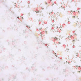 Popeline Draps Fleurs Blanches - Ribes y Casals