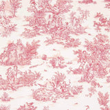 Tissu Drap Toile Jouye Rouge - Ribes y Casals