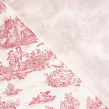 Tissu Drap Toile Jouye Rouge - Ribes y Casals