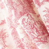 Tissu Drap Toile Jouye Rouge - Ribes y Casals