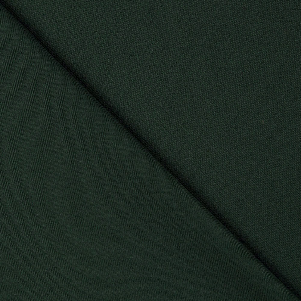Tissu Sergé Vert Bouteille Uniforme - Ribes y Casals