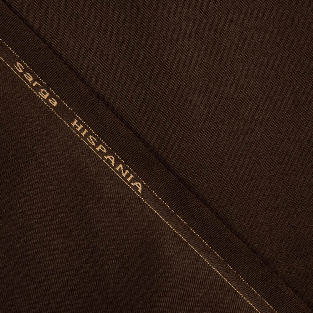 Retal Tela Sarga Cofrades Marrón 140x160 cm - Ribes y Casals