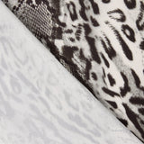 Satin Spandex Léopard Gris - Ribes y Casals