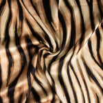 Satin Spandex Tigre Marron - Ribes y Casals