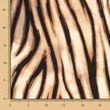 Satin Spandex Tigre Marron - Ribes y Casals