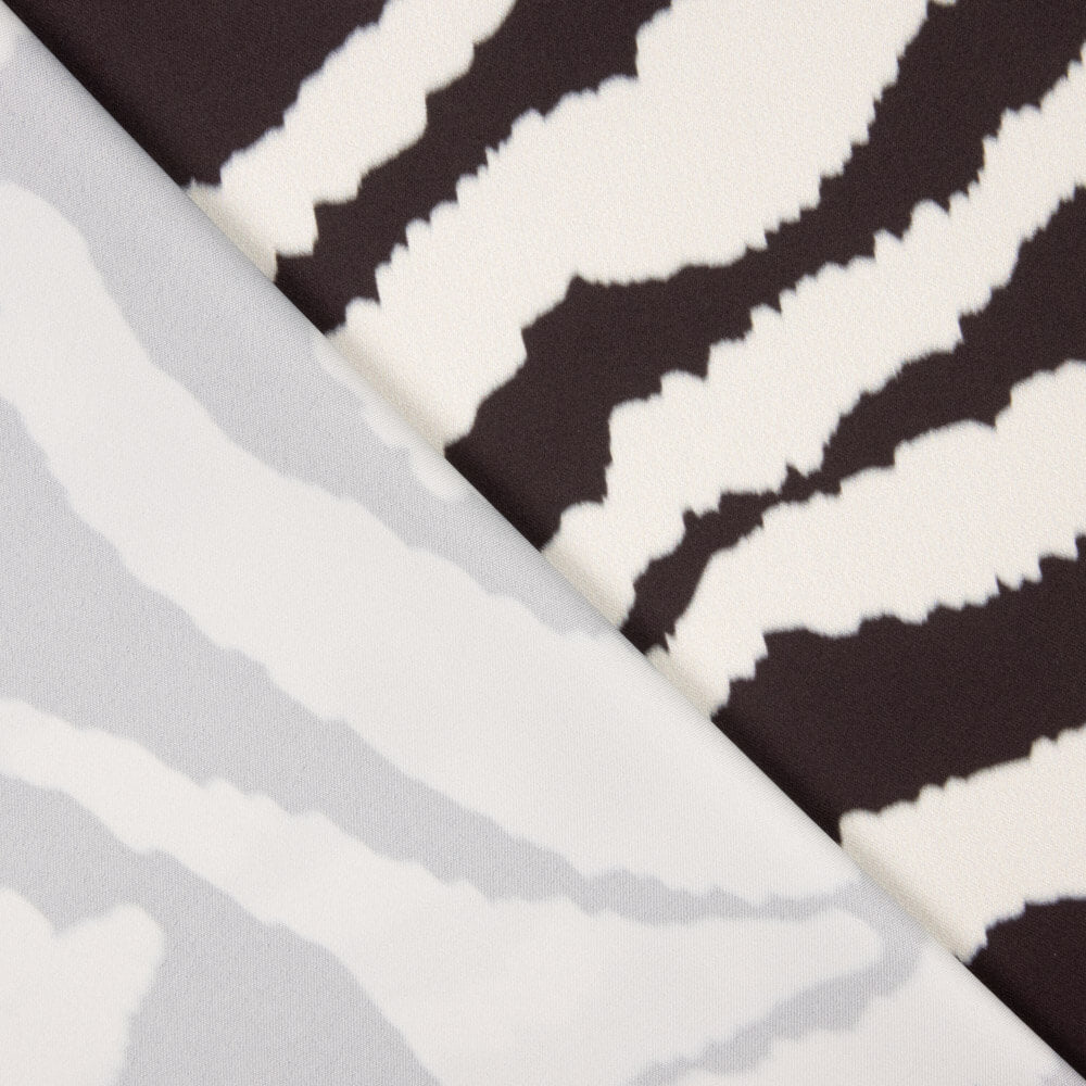 Satin Spandex Tigre Gris - Ribes y Casals