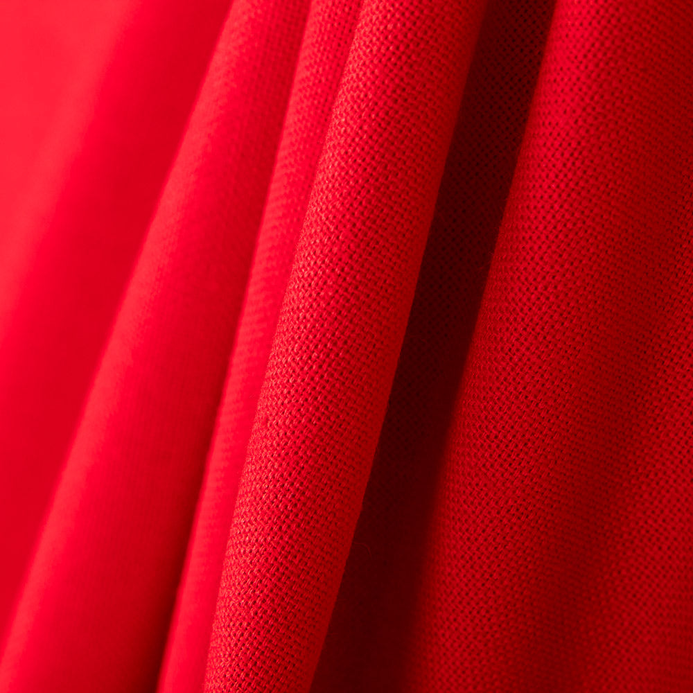 Tissu Tapisserie Coton Rouge - Ribes y Casals