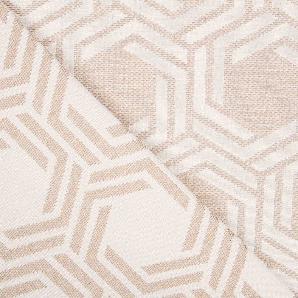 Jacquard Tapisserie Hexa Sable - Ribes y Casals