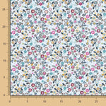 Popeline de coton à fleurs Estefania - Ribes y Casals