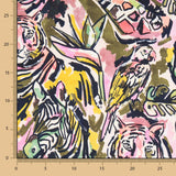 Satin Polyester Tigre Fuchsia - Ribes y Casals